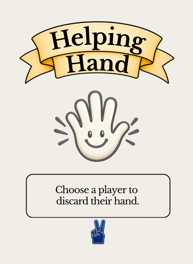Helping Hand card