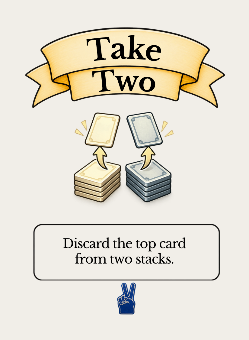 Take Two card